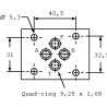Elektrozawór Cetop 03 - NG6 4/3 SC3 12V 320 bar