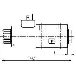 Elektrozawór Cetop 03 - NG6 4/3 SC2 12V 320 bar
