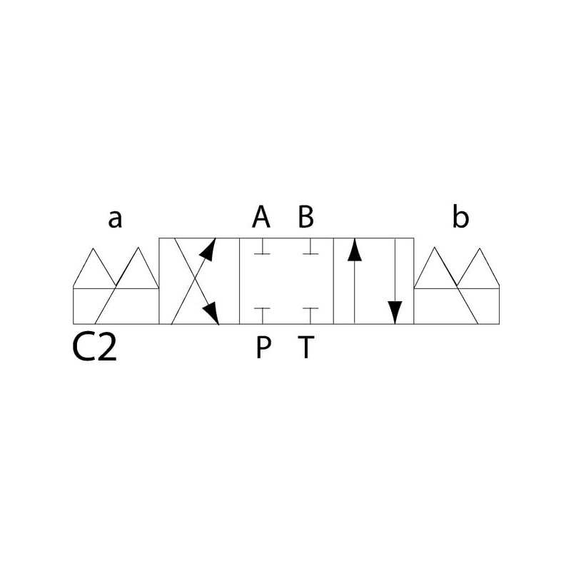 Elektrozawór Cetop 03 - NG6 4/3 SC2 12V 320 bar