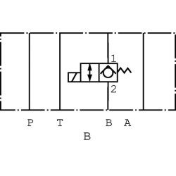 Elektryczny zawór zwrotny KRMSC-03A-2 24V Kramp 8719732840656