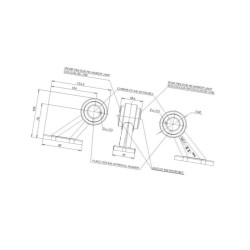 Lampa obrysowa, przednio-tylna LED, 417bcp, 12 V - 24 V, prawa