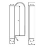 Zawleczka 12x55 mm