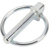 Zawleczka składana z kółkiem 6x33 mm
