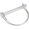 Zawleczka rurkowa zatrzaskowa ocynk 8x60mm Kramp 8716106067015
