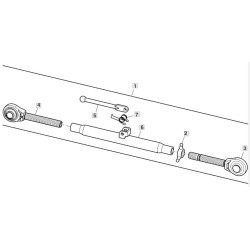 ER386568 John Deere Łącznik górny,