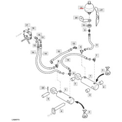 ER261397 John Deere Akumulator hydrauliczny