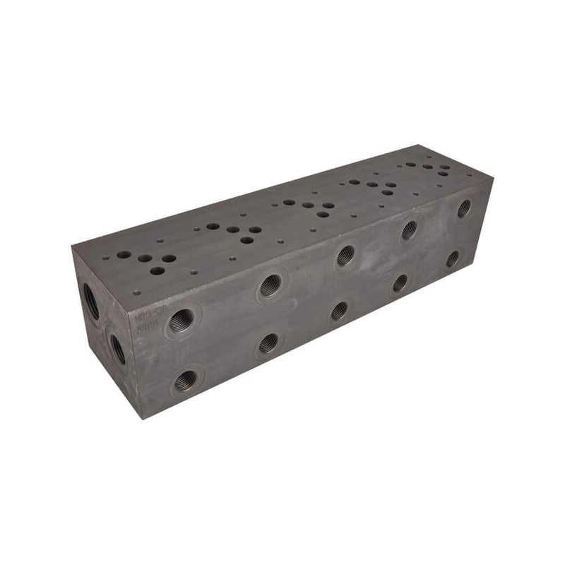 Płyta zaworu Cetop 05 - NG10, MR-55-GZ przyłącze dolne 1/2"