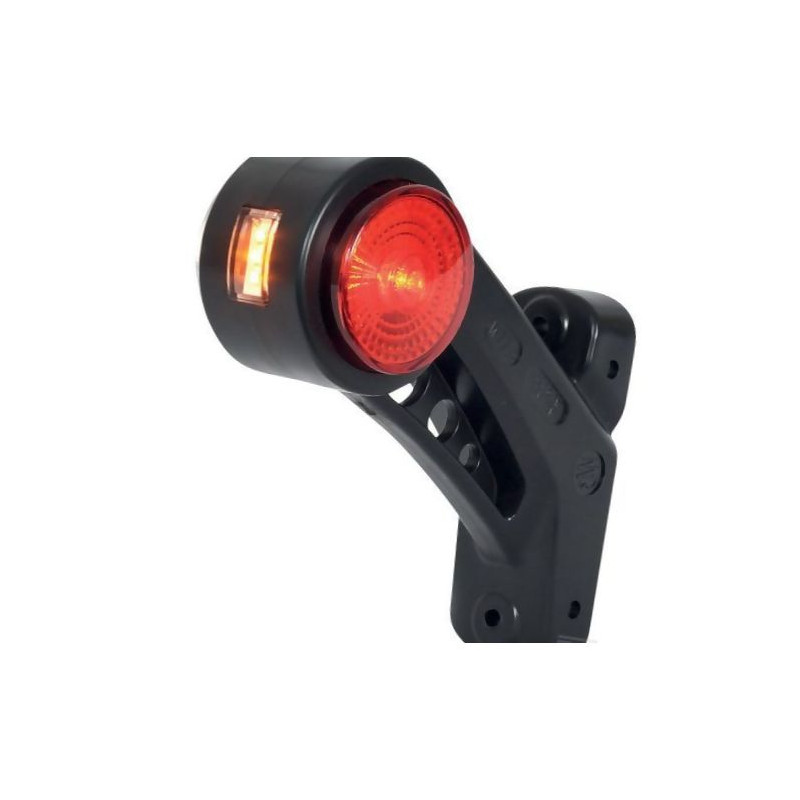 Lampa obrysowa, LED 12-24V, 581BCL lewa Waś