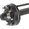 ADR A8086130G1800E Oś 220/275, 8xM18X1,5 , L-1800 z bębnem ham. 300