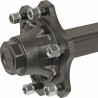 ADR A606401700 Oś 160/205, 6xM18X1,5 , L-1700 kwadratowa 60x60