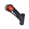 Lampa obrysowa, LED 12V-24V 579BCL lewa Waś