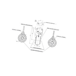 Lampa obrysowa LED, 514bc, 12-24V uniwersalna Waś