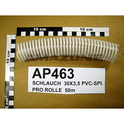 Amazone AP463 Przewód wysiewający, spiralny, 30 x 3,5, PVC m
