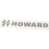71000187037 Howard Naklejka "H+HOWARD" 514x115