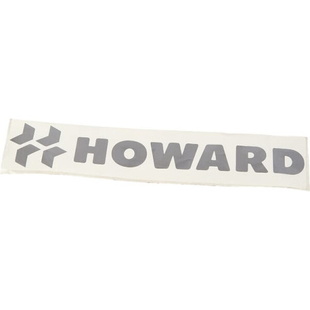 71000186738 Howard Naklejka "H+HOWARD" 349x80