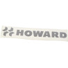 71000186738 Howard Naklejka "H+HOWARD" 349x80
