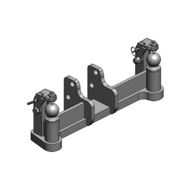Forced steering bracket