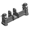 Forced steering bracket