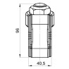Blokada zaczepu K80 kompletny 15° Scharmüller 106454000