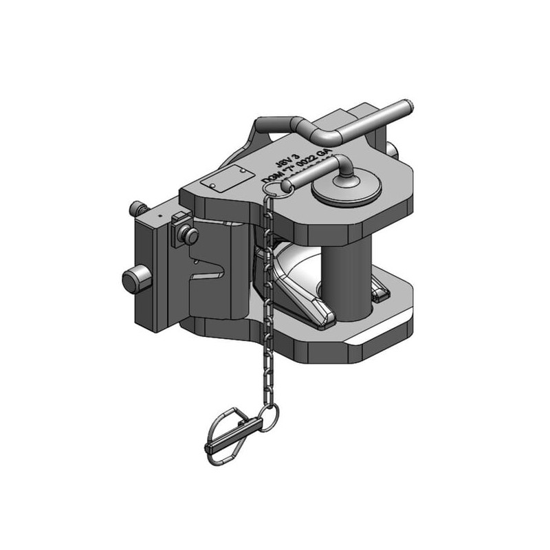 Zaczep oczkowy W330 S32 kat. D3 (Ø 50 mm) Spielbegrenzer DFS