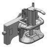 Zaczep typu W320 S38 Orlandi CH-I (Ø 31.5 mm) F2