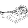 Blokada kompletna K80 130x80 3 ° heavy duty F835500165070 02.481.349-A11 Scharmüller 107256000