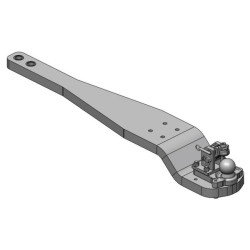 Płyta nośna zaczepu K80® JD 8RT 8320RT, 8345RT, 8370RT kat. 4 wygięta