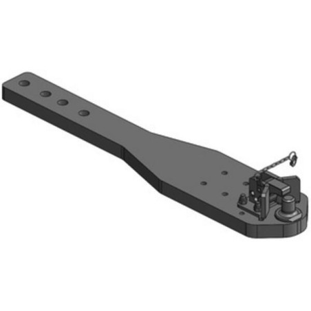 Płyta nośna zaczepu Pitonfix Case Magnum CVX 235-370 / NH T8.275-T8.420