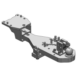 Belka zaczepu Heavy Duty K80® Steyr Terrus / Case Optum / NH-T7 HD SET