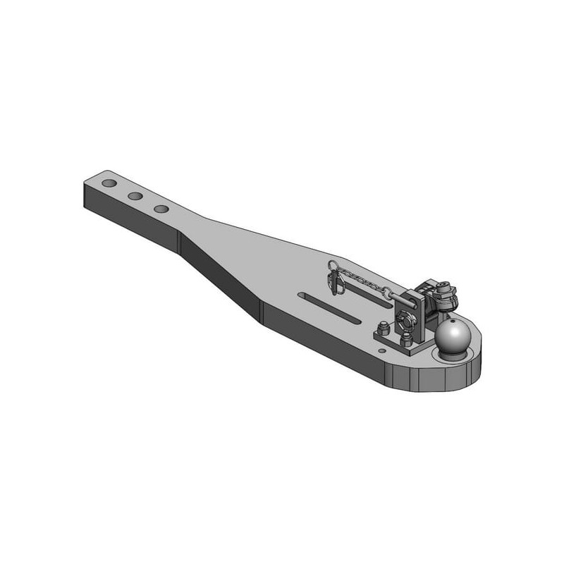 Płyta nośna zaczepu K80® Deutz TTV 9290, 9310, 9340