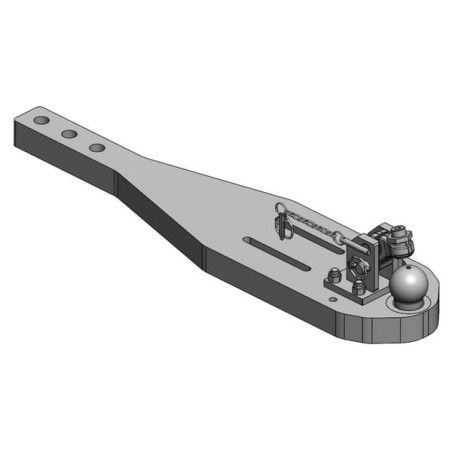 Płyta nośna zaczepu K80® Deutz TTV 9290, 9310, 9340