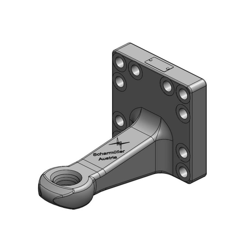 Zaczep oczkowy Ø 40 mm 160x160 DIN 11026