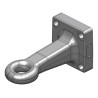 Zaczep oczkowy Ø 50 mm 120x120 DIN9678-2