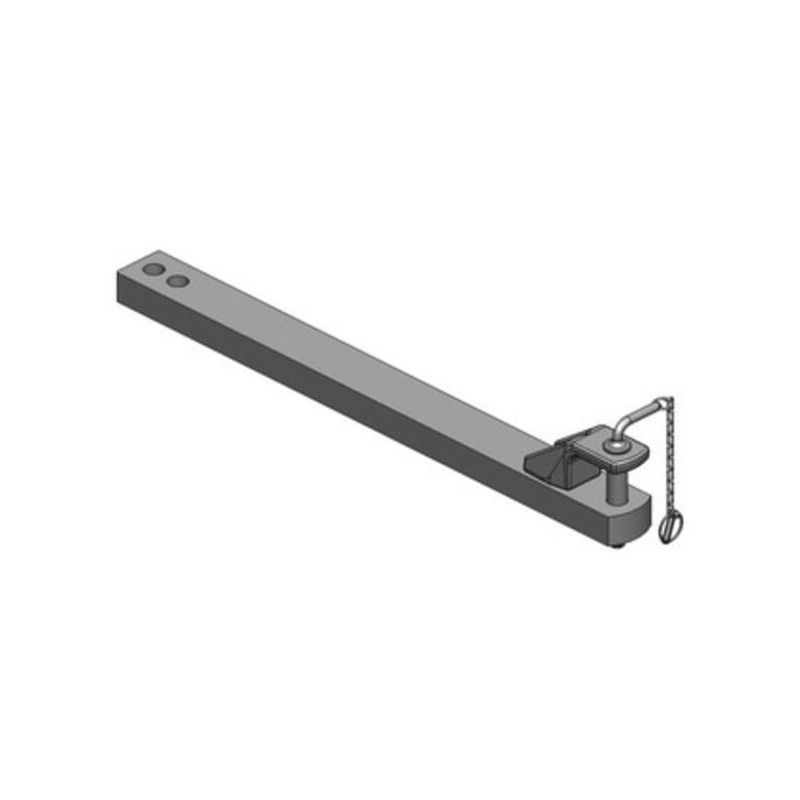 Zaczep polowy 90x50 L1045 mm kat. 2 Ø 31.5 mm