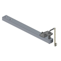 Zaczep polowy 90x50 L980 mm kat. 2 Ø 31.5 mm