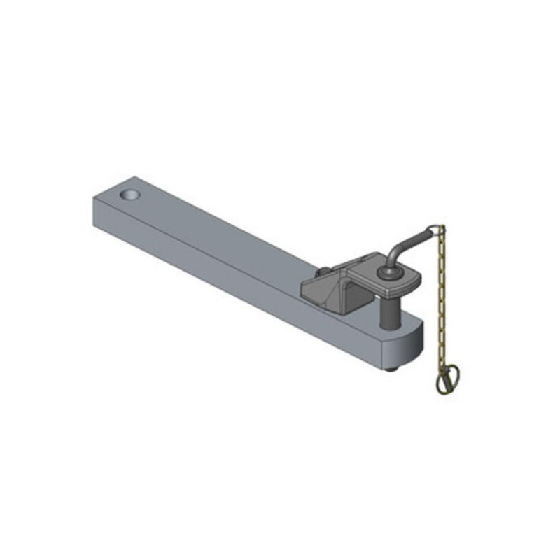 Zaczep polowy 90x50 L640 mm kat. 2 Ø 31.5 mm
