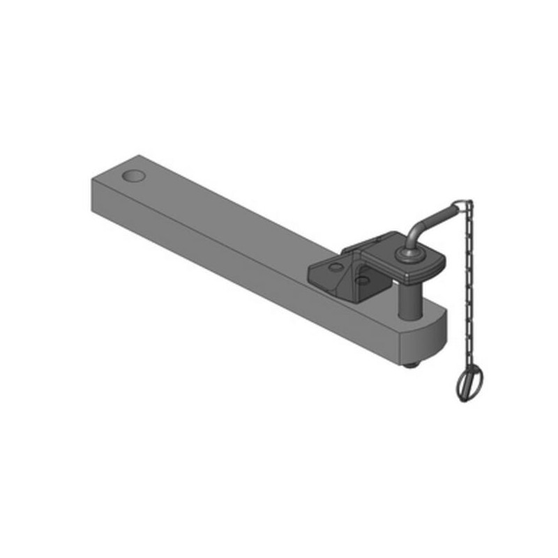 Zaczep polowy 90x50 L598 mm kat. 2 Ø 31.5 mm