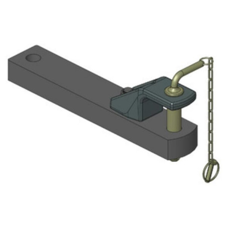 Zaczep polowy 90x50 L505 mm kat. 2 Ø 31.5 mm