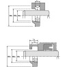 Zgarniak ASU 63x73,6x5,3 T38
