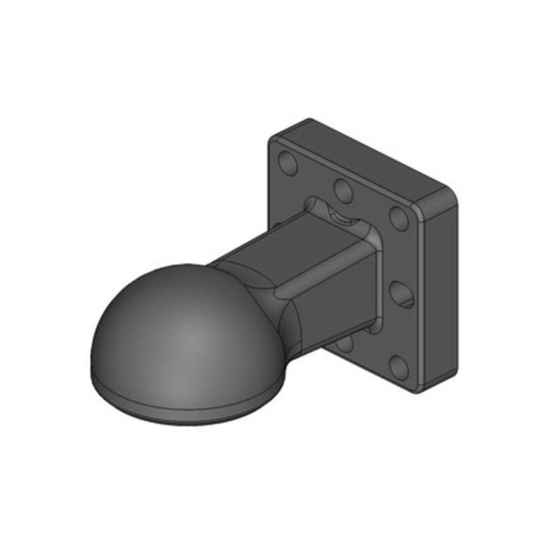 Zaczep kulowy K80 do płyty 100x110 4t kurz ISO 24347 Scharmuller