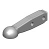 Zaczep kulowy K80 Schaft 100x65 ISO 24347 Scharmuller