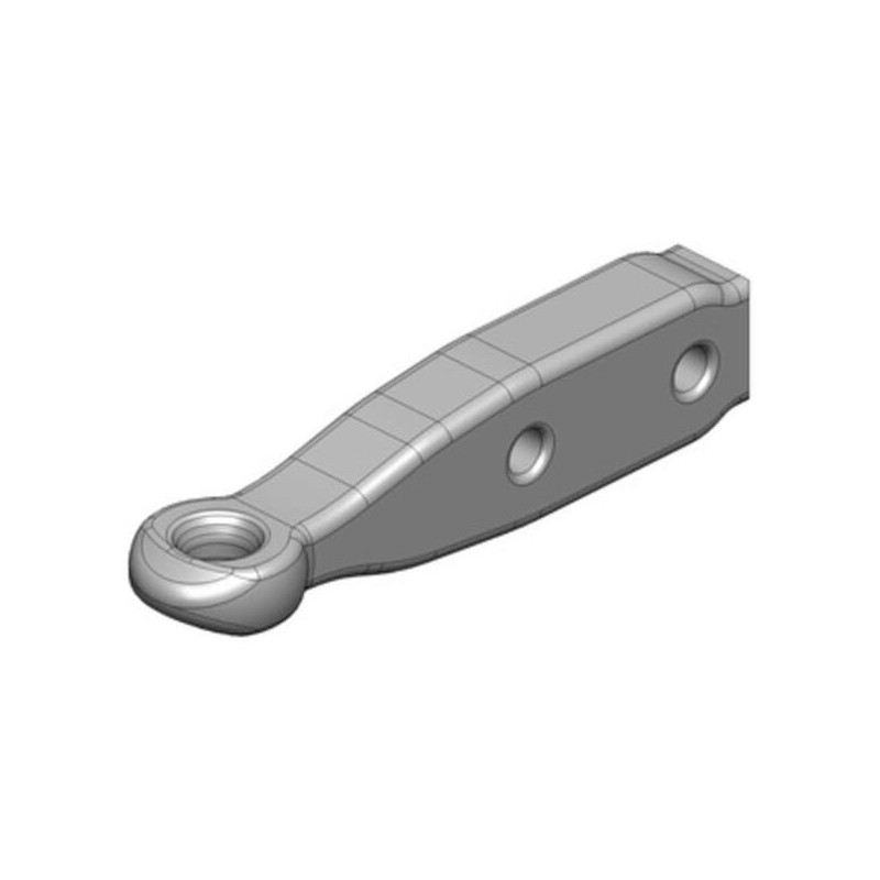 Zaczep oczkowy Ø 40 mm Schaft 100x65 2-Loch Ø 28 mm Stepa DIN11026