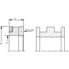 Uszczelniacz tłoczyska typ B-S11EA 50x30x13.5