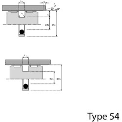 Uszczelniacz tłoczyska 110x94.5x6.3