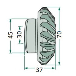 Koło zębate Z21 1-1071-010-126