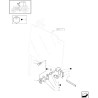 Klamka szyby przedniej/tylnej, CNH 87656446 Case IH 87656446