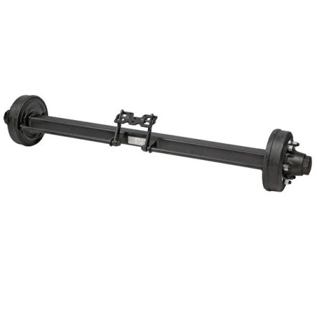 ADR 1253A80QI6FD1700 Oś 160/205, 6xM18X1,5 , L-1700 z bębnem ham. 300