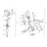Amazone 911516 Sprężyna zaworu hydraulicznego lewa, średnica 3,2 mm