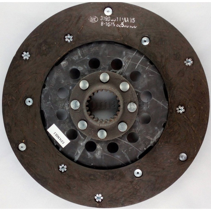 Tarcza sprzęgła 10" mineralna