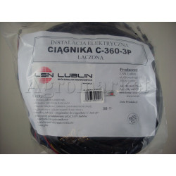 Instalacja elektry C-360 3P łączona alternator